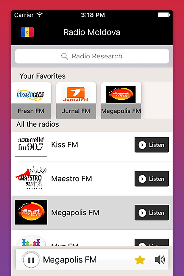 Radio Modavia - Radios MDA screenshot 3