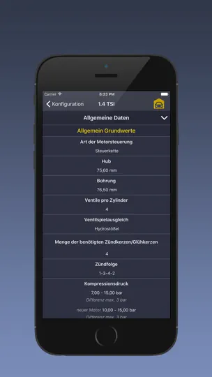Screenshot von TechApp Für SEAT auf dem iPhone 4
