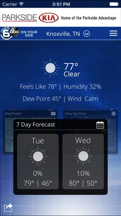 Knoxville Wx - weather from WATE 6 On Your Side