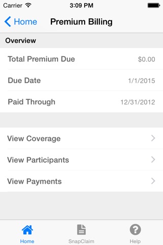 Benefit Strategies myRSC Premium Billing screenshot 4