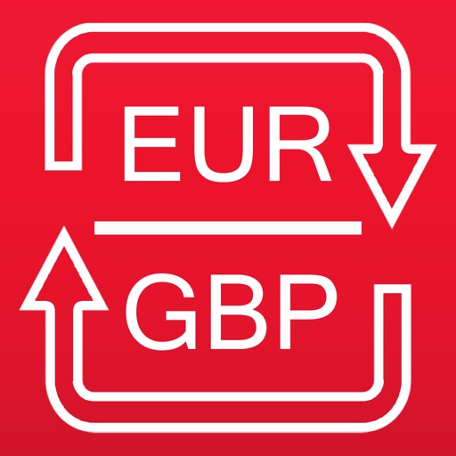 Euros to British Pounds and GBP to EUR converter icon