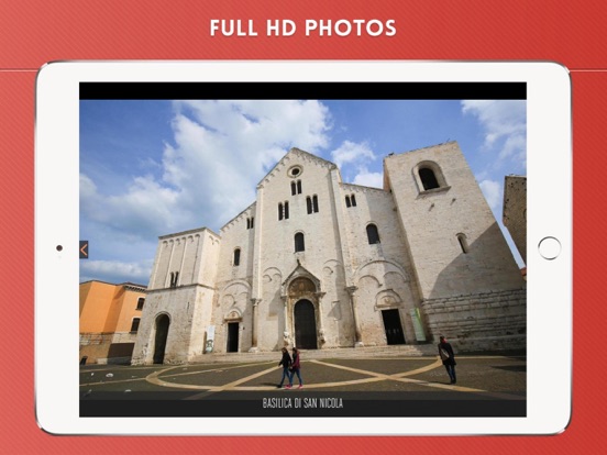Bari Travel Guide with Offline City Street Map iPad screenshot