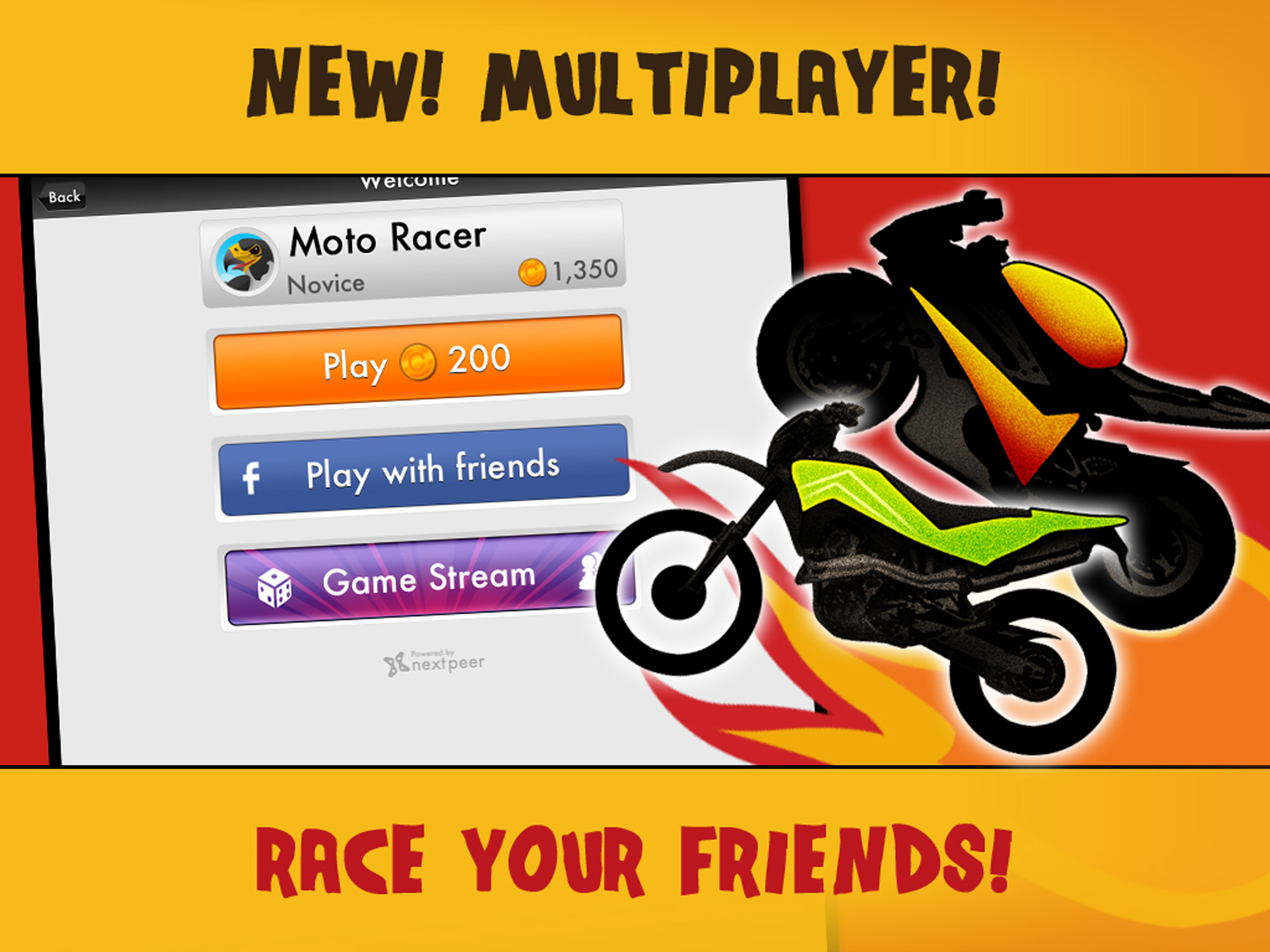 Motorcycle Bike Fire Chase Racing - Drive & Escape