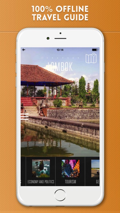 Lombok Travel Guide with Offline City Street Map