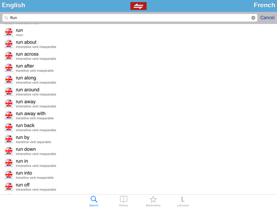 English / French dictionary App Store preview screenshot 9