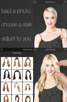 Game screenshot Women's Hairstyles - Try on a new style apk