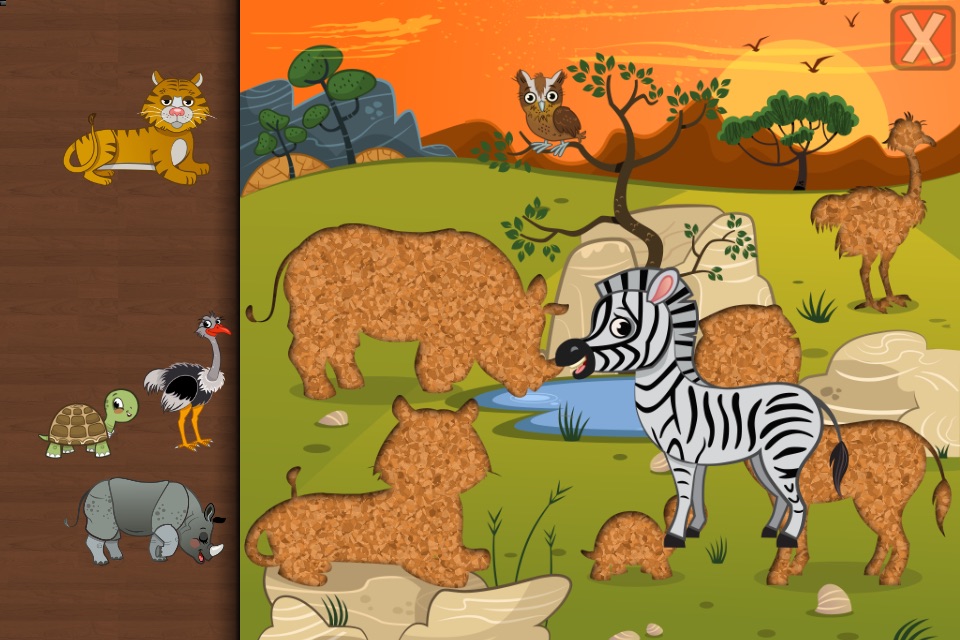 Animal Puzzles Kids screenshot 2