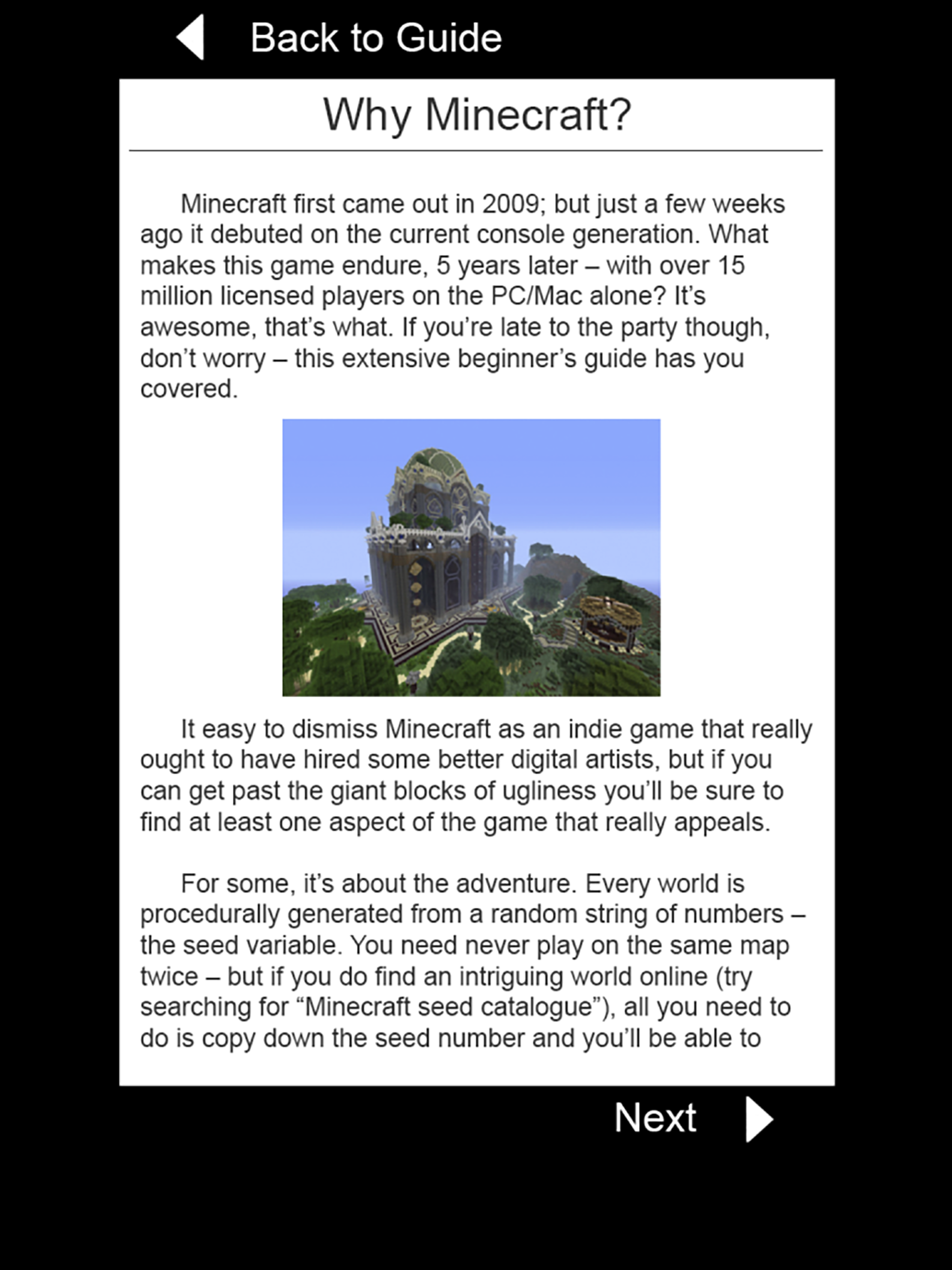 GUIDE FOR MINECRAFT! screenshot 10