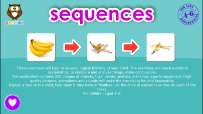 Sequences Pro - Preschool Exercices Screenshot