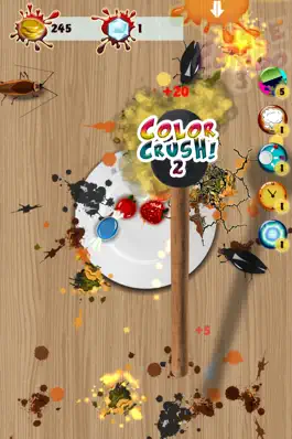 Game screenshot Food Defense - Bug smasher apk