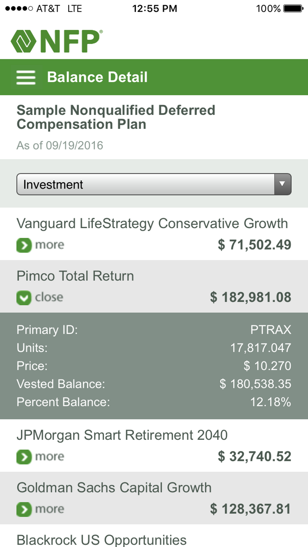 NFP Exec Mobile screenshot 3