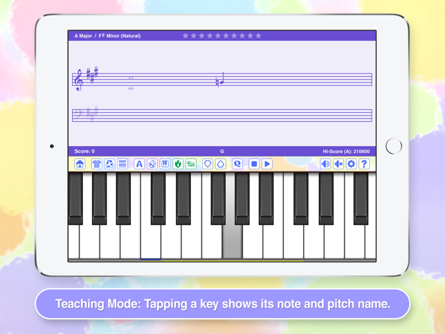 Piano Notes Treble - Sight Reading Tutor