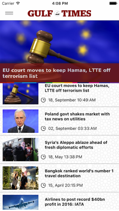Screenshot #3 pour Gulf Times