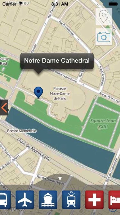 Get Notre Dame Cathedral Paris Map Pictures