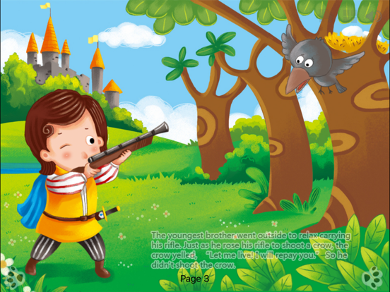 The Sea-Hare - Bedtime Fairy Tale iBigToy iPad screenshot 4 - Book app