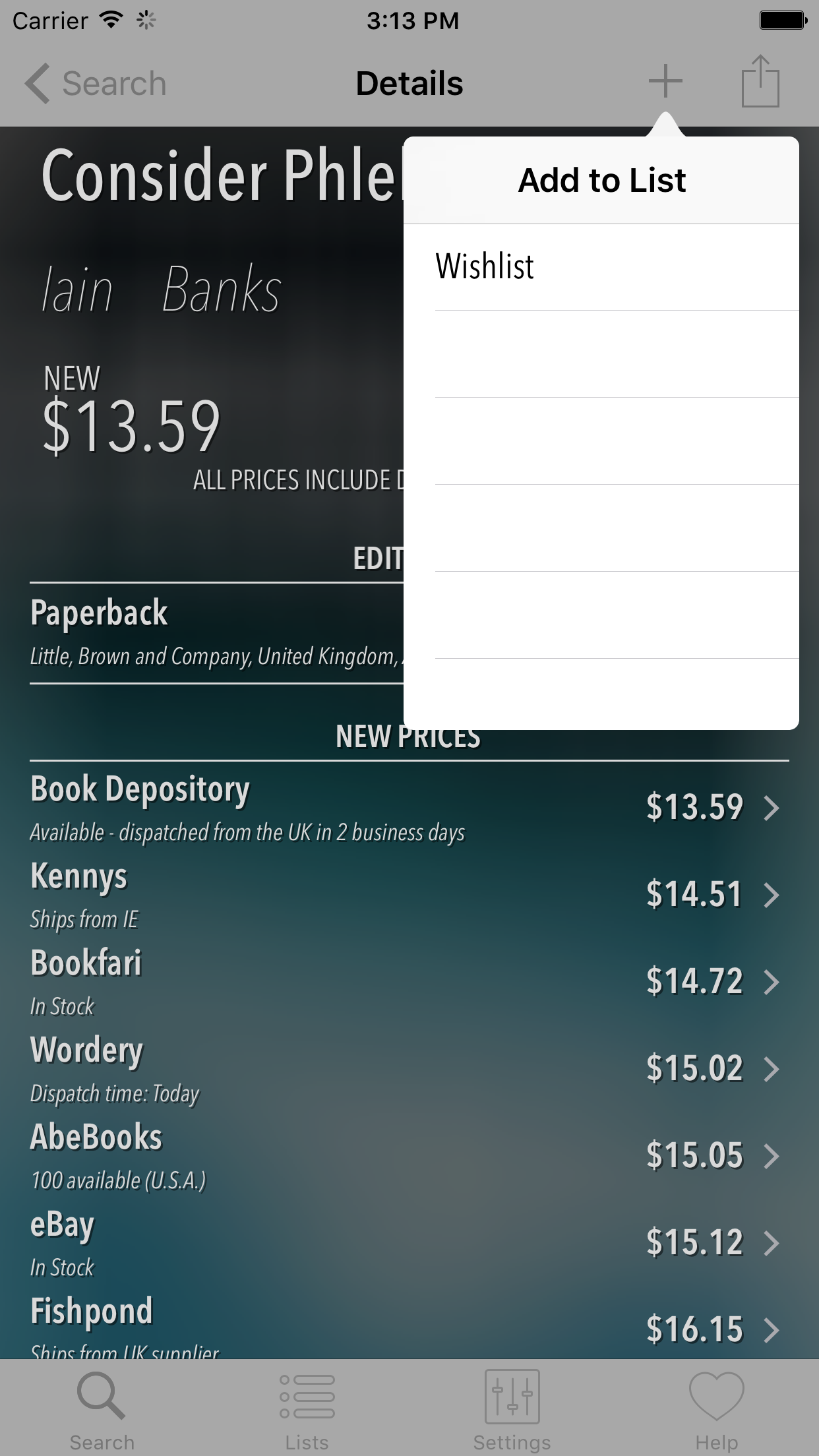 Booko Buddy screenshot 2