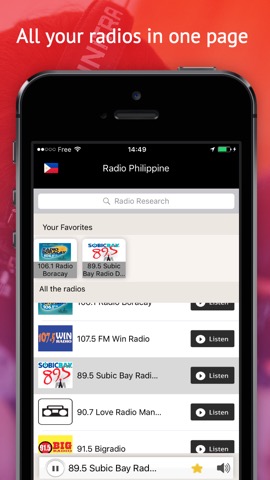 Radio Philippines - Radios FIL FREEのおすすめ画像3