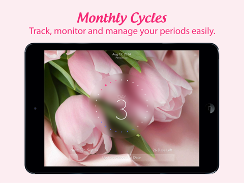 Period Tracker: Monthly Cyclesのおすすめ画像1