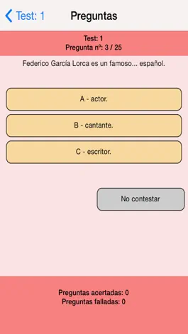 Game screenshot Examen Nacionalidad Española apk