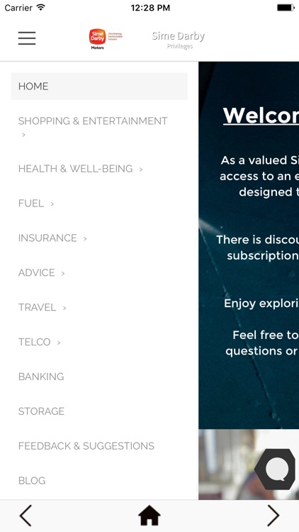 Sime Darby Privileges