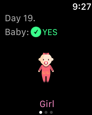 MaybeBaby fertility& pregnancy monthly calendar