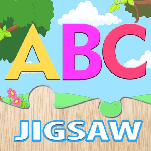 ABC Jigsaw Puzzle for Kids Alphabet & Animals Cute icon