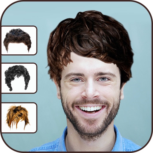 Man Hairstyle Photo Editor icon