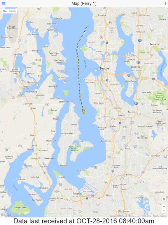 N2KTracker iPad screenshot 1 - Utilities app