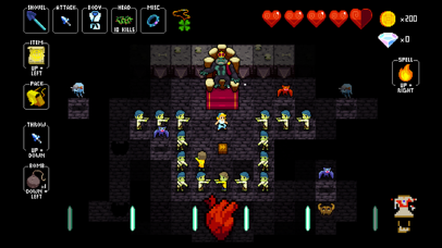 Screenshot from Crypt of the NecroDancer