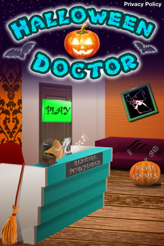 Halloween Doctor Office - Kids Monster & Spa Games screenshot 4