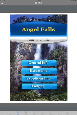 Angel Falls Highest Waterfall Tourist Travel Guide screenshot 3