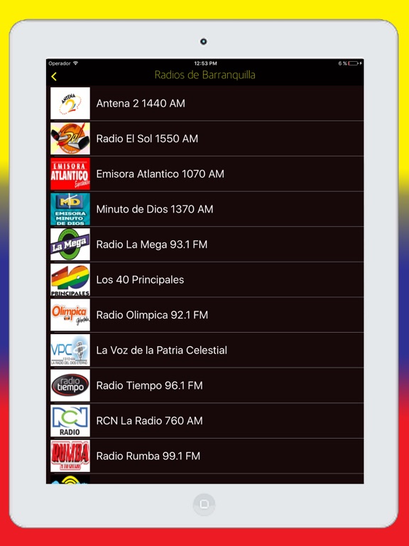 Screenshot #6 pour Radios Colombia - Emisoras de Radio AM FM en Vivo