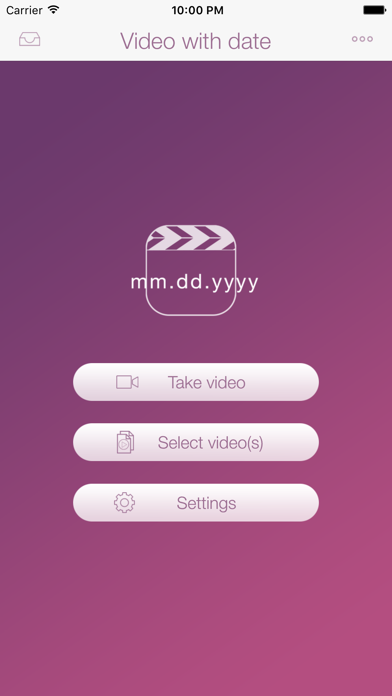 Video Dater Free(Time Stamp Video)のおすすめ画像1