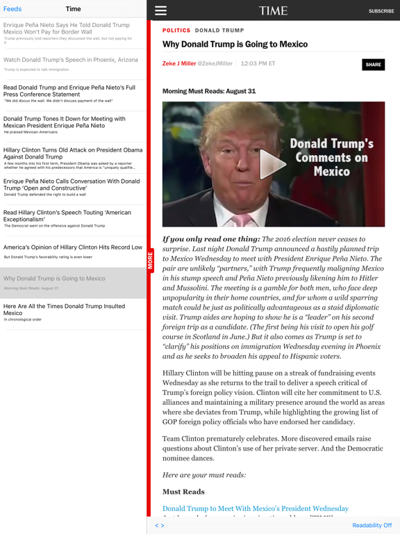 Screenshot #5 pour Trump News - The Unofficial News Reader for Donald Trump