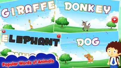 Screenshot #2 pour Enfants Orthographe Pratique Animaux-Phonics Words