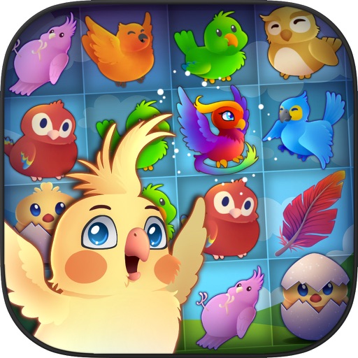 Birds: Free Match 3 Games Icon