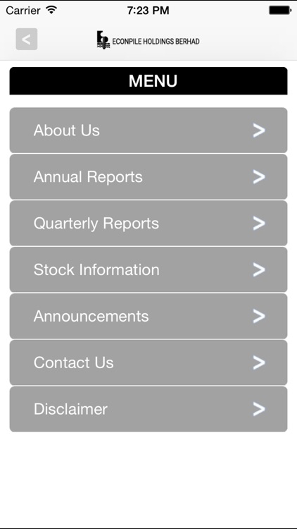 Econpile Holdings Berhad Investor Relations