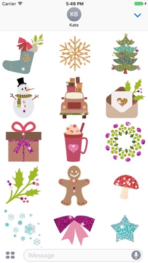 X-mas Glitter Sticker(圖4)-速報App
