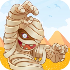 Snímky obrazovky (3) Monter Hallowen - Mummy Go