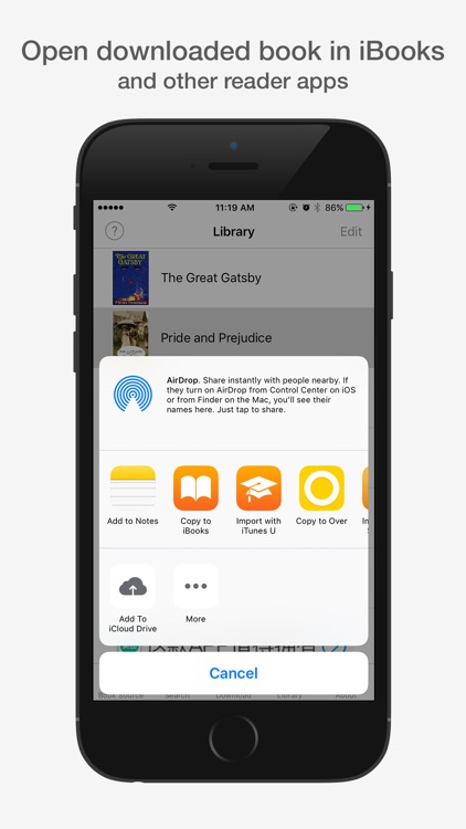 eBook Library Pro - search & get books for iPhone