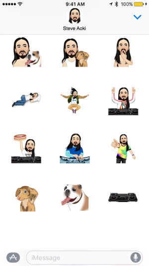 Steve Aoki ™ by Moji Stickers(圖2)-速報App