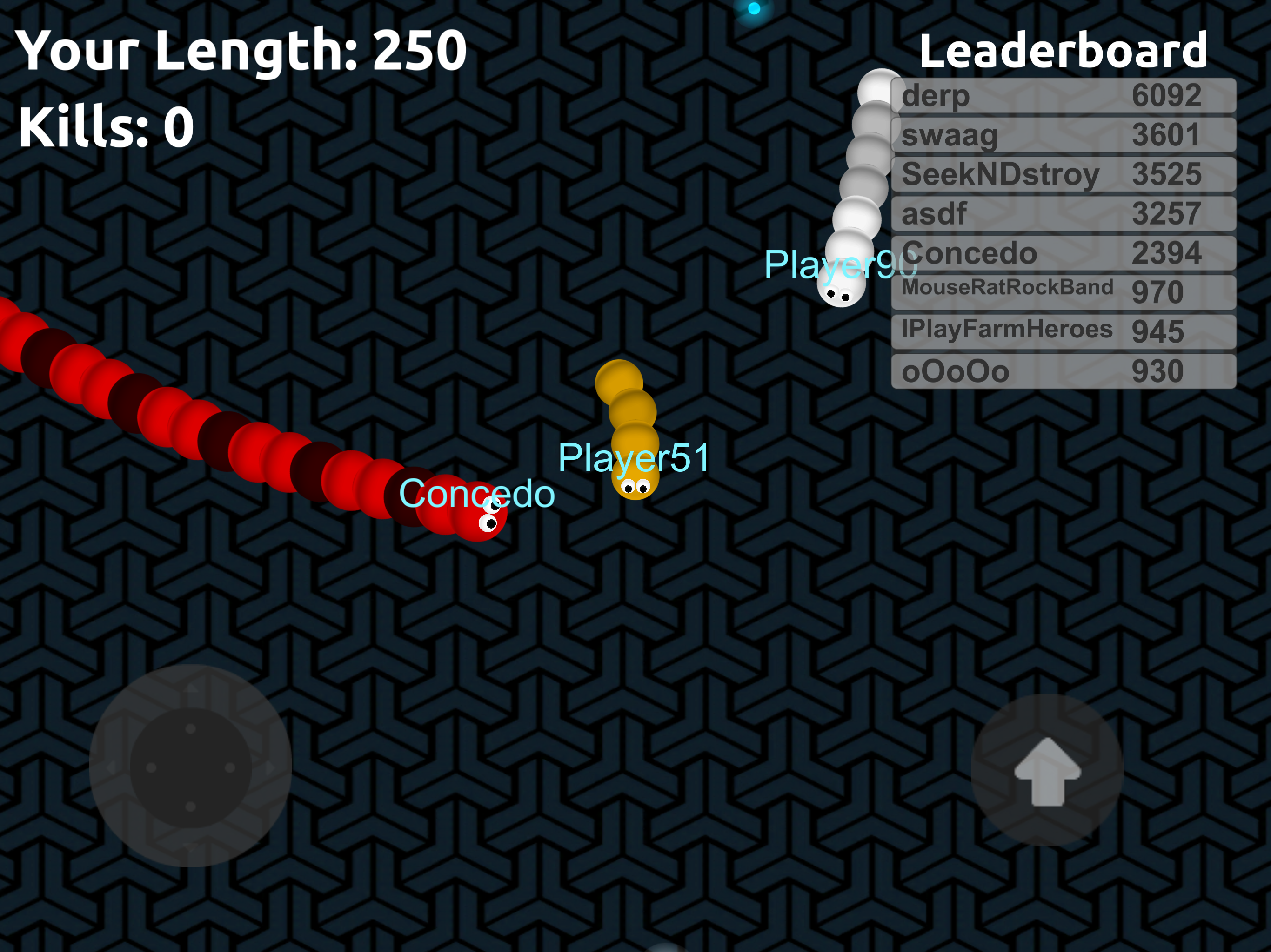 Snake Eat Color Dots screenshot 9