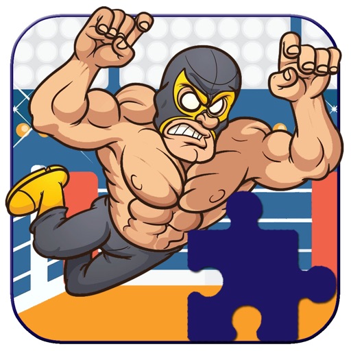 Crazy Wrestle Maker Wrestler Jigsaw Puzzle Game