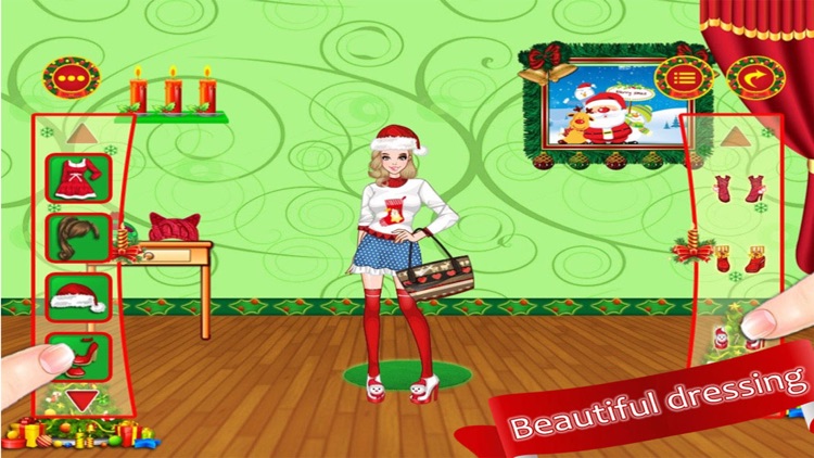 Christmas Girl Fashion Makeover