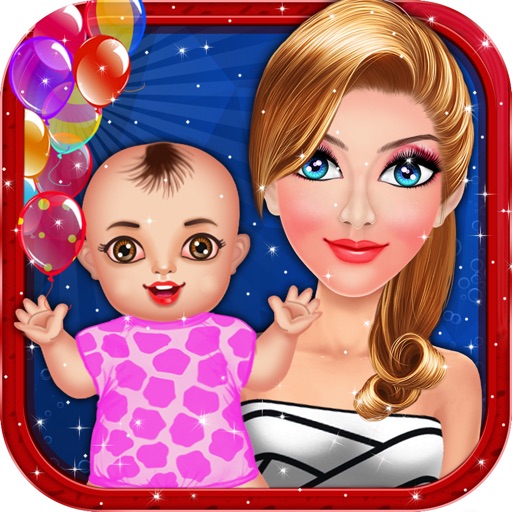 Celebrity Mommy Newborn Baby Care - Kids game for girls icon