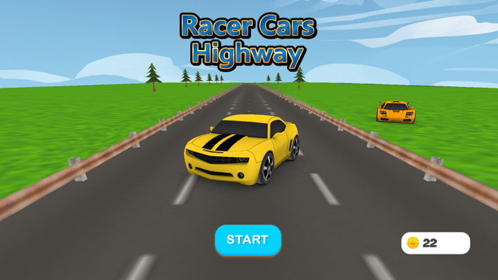 Screenshot #1 pour Racer Cars : Highway 3D for TV