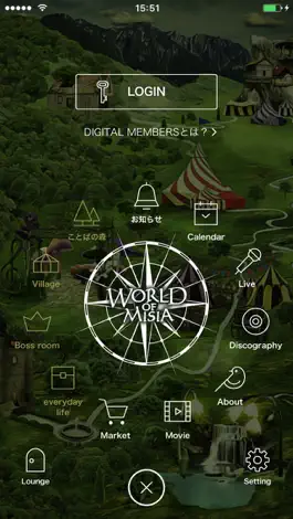 Game screenshot MISIA OFFICIAL APPLI - WORLD OF MISIA - apk