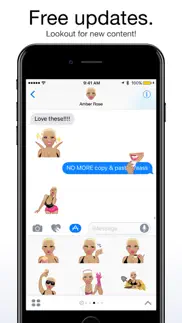 How to cancel & delete muvamoji amber rose ™ by moji stickers 1