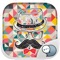 Purchase Hipster Emojis and get over 50+ Hipster emojis to text friends