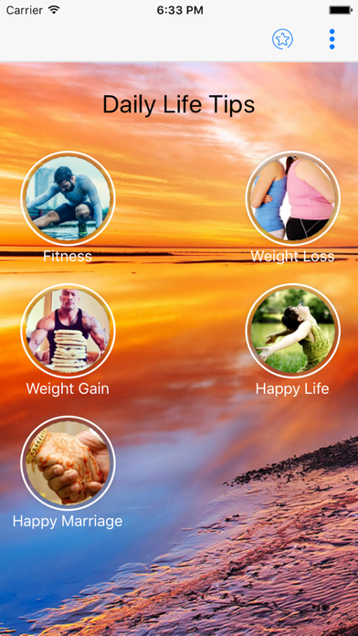 Screenshot #1 pour Healthy Life Tips